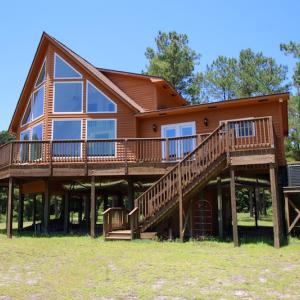 Photo of UNDER CONTRACT!  9 Acres of Waterfront Land with House For Sale in Hyde County NC!