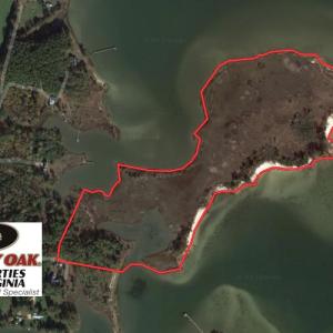 Photo of UNDER CONTRACT!  18  Acres of Waterfront Property For Sale in Mathews County Virginia!