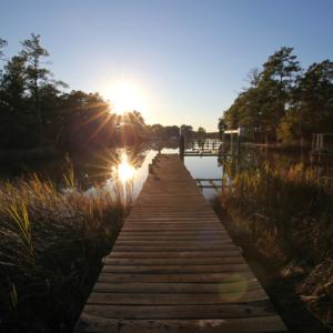 Photo of UNDER CONTRACT!  3.76 Acres of Waterfront Land For Sale In Beaufort County NC!