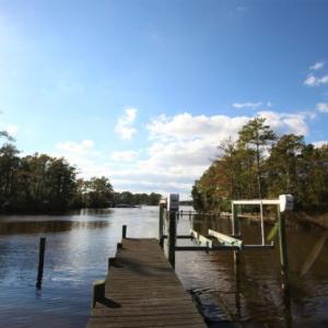 Photo of UNDER CONTRACT!  3.76 Acres of Waterfront Land For Sale In Beaufort County NC!