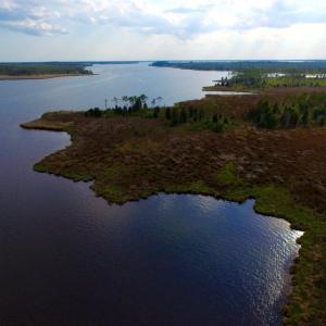 Photo of UNDER CONTRACT!  10.21 Acres of Waterfront Land For Sale in Hyde County NC!