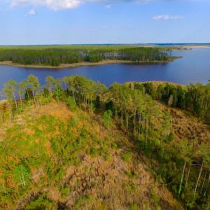 Photo of UNDER CONTRACT!  10.21 Acres of Waterfront Land For Sale in Hyde County NC!