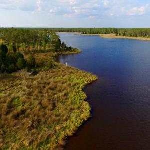 Photo of UNDER CONTRACT!  10.21 Acres of Waterfront Land For Sale in Hyde County NC!