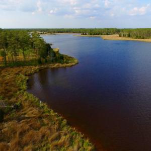 Photo of UNDER CONTRACT!  10.21 Acres of Waterfront Land For Sale in Hyde County NC!