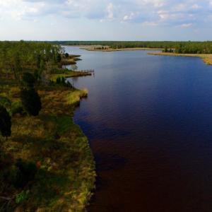 Photo of UNDER CONTRACT!  10.21 Acres of Waterfront Land For Sale in Hyde County NC!