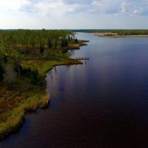 Photo of UNDER CONTRACT!  10.21 Acres of Waterfront Land For Sale in Hyde County NC!