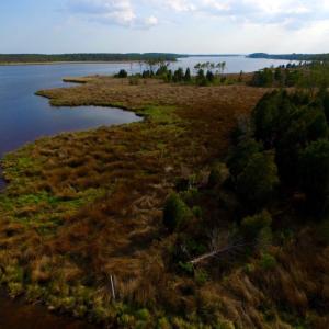 Photo of UNDER CONTRACT!  10.21 Acres of Waterfront Land For Sale in Hyde County NC!