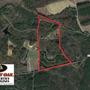 Photo of UNDER CONTRACT!  37 Acres of Hunting and Recreational Land For Sale in Brunswick County VA!