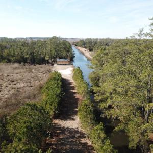 Photo of UNDER CONTRACT!  65 Acres of Waterfront Land For Sale in Hyde County NC!
