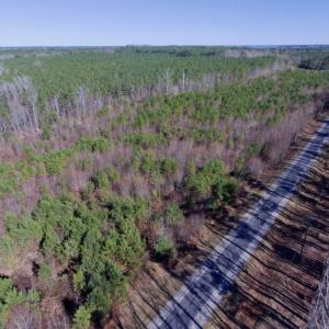 Photo of UNDER CONTRACT!  13.79 Acres of Timber and Residential Land For Sale in Warren County NC!