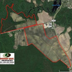 Photo of UNDER CONTRACT!  130 Acres of Prime Farm and Commercial Land For Sale in Jones County NC!