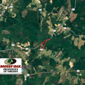Photo of UNDER CONTRACT!  62 Acres of Residential Timber Land For Sale in Greensville County VA!
