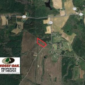 Photo of UNDER CONTRACT!  3.72 Acres of Rural Residential or Recreational Land For Sale in Dinwiddie County VA!