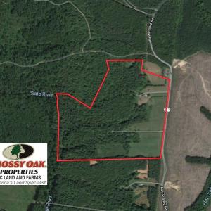 Photo of 72 Acres of Riverfront Pasture Land with Home For Sale in Buckingham County VA!