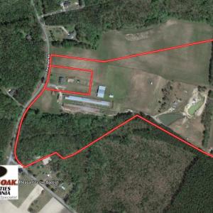 Photo of UNDER CONTRACT!  55 Acres of Farm Land with Log Home For Sale in Suffolk County VA!