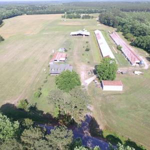 Photo of UNDER CONTRACT!  55 Acres of Farm Land with Log Home For Sale in Suffolk County VA!