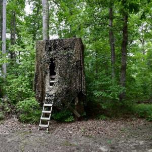Photo of UNDER CONTRACT!  42.5 Acres of Hunting Land with Lodge For Sale in Brunswick County VA!