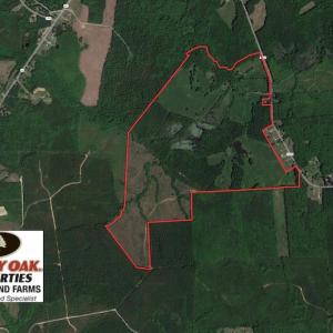 Photo of UNDER CONTRACT!  270.86 Acres of Pasture and Timber Land with Pond For Sale in Halifax County NC!
