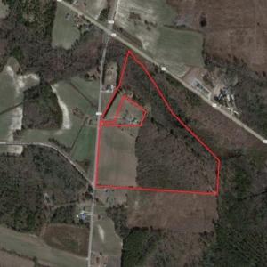 Photo of UNDER CONTRACT!  47.77 Acres of Residential Farm and Hunting Land  For Sale in Robeson County NC!