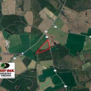 Photo of UNDER CONTRACT!  13.3 Acres of Farm Timber and Hunting Land For Sale in Sussex County VA!