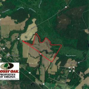 Photo of UNDER CONTRACT!  170 Acres of Farm and Hunting Land with Pond For Sale in Prince George County VA!