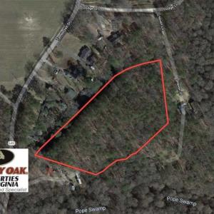 Photo of SOLD!!  5 Acres of Waterfront Timber Land For Sale in Isle of Wight County VA!