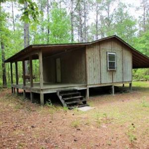 Photo of UNDER CONTRACT!!  117 Acres of Hunting and Timber Land with Cabin and Pond For Sale in Jones County!