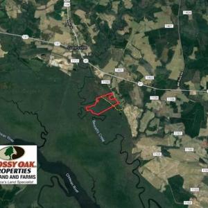 Photo of SOLD!!  166 Acres of Waterfront Hunting Land For Sale in Gates County NC!