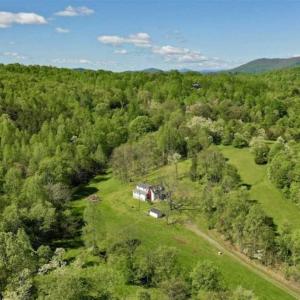 Photo of SOLD!!  34 Acres with Mountain Views & Country Home For Sale in Bedford County VA!