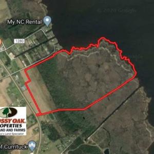 Photo of UNDER CONTRACT!!  109.38 Acres of Waterfront Land For Sale in Currituck County NC!
