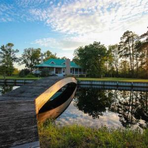 Photo of SOLD!!  14 Acres with Waterfront Home For Sale in Tyrrrell County NC!