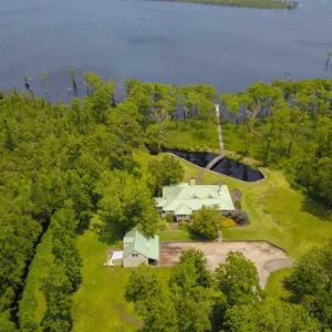 Photo of SOLD!!  14 Acres with Waterfront Home For Sale in Tyrrrell County NC!