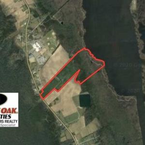 Photo of UNDER CONTRACT!!  98 Acres of Waterfront Farm and Development Land in Currituck County NC!