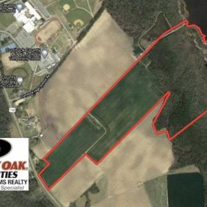Photo of UNDER CONTRACT!!  98 Acres of Waterfront Farm and Development Land in Currituck County NC!