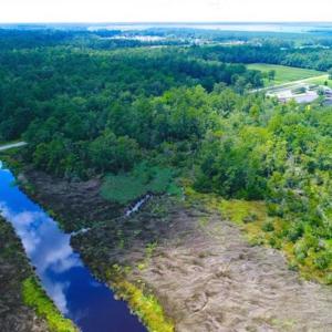 Photo of UNDER CONTRACT!!  14.2 Acres of Waterfront Residential Land For Sale in Pamlico County NC!