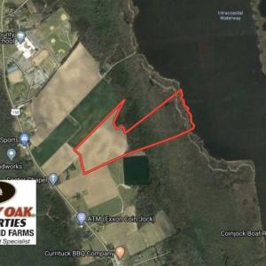 Photo of UNDER CONTRACT!!  66 Acres of Waterfront Farm and Development Land in Currituck County NC!