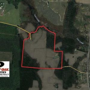 Photo of SOLD!! 85 Acres of Farm and Timber Land with Cabin and Pond For Sale in Edgecombe County NC!