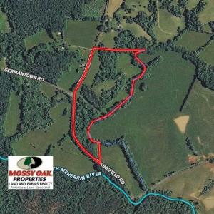 Photo of 30.79 Acres of Recreational Land For Sale in Lunenburg County VA!