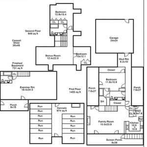 Photo of 7.18 acres Home with Pond & Kennel For Sale in Person County NC!