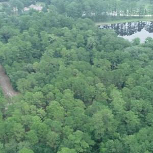 Aerial view of property's location featuring a nea