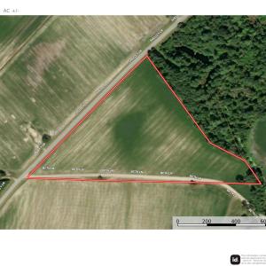 Map of property location with property boundaries