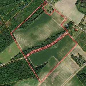 Aerial view of property and surrounding area featu