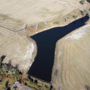 Aerial view of property and surrounding area