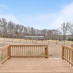 main deck and barn