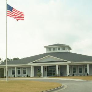 Golf clubhouse