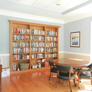 Seascape clubhouse library-card room