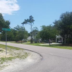 Intersection of 11th and Oak Island Dr.