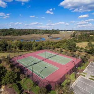 Aerial of Tennis Courts