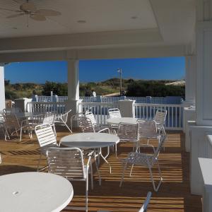 Clubhouse covered deck