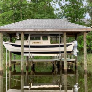 Last lot approved for a power boat dock!